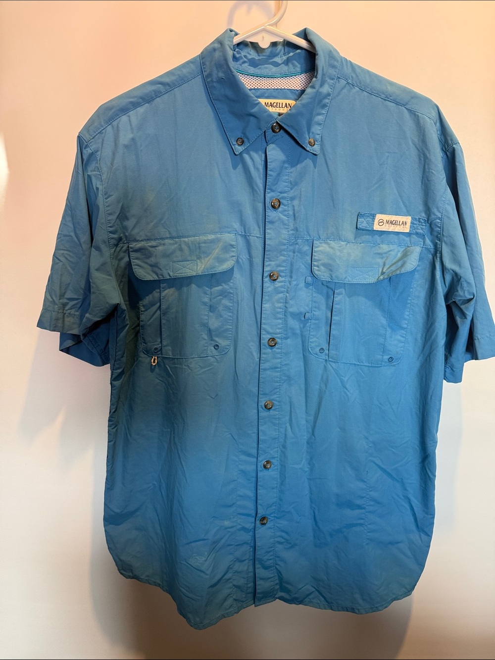 Magellan mens lightweight fishing shirt, size: S